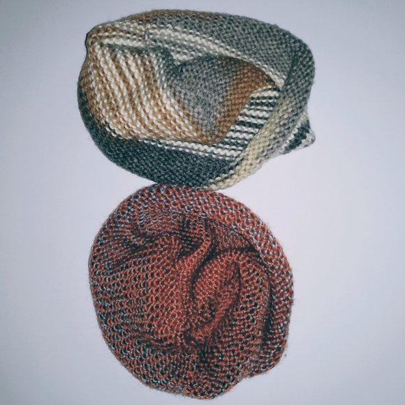 2pk Unique Handmade Boutique Unisex Beanies